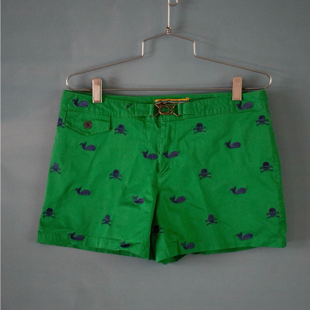 Embroidered shorts
